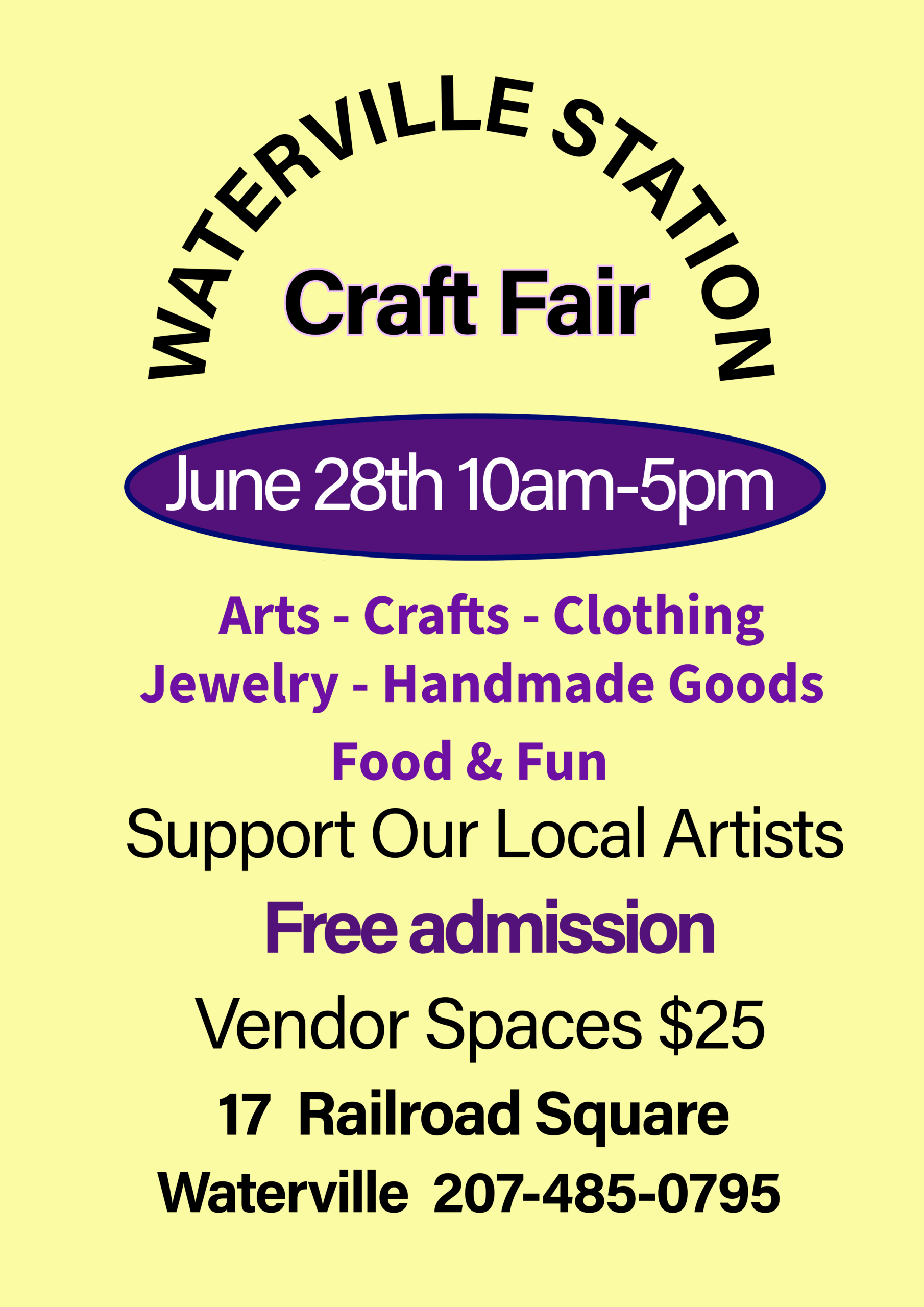 Waterville Station Summer Bash